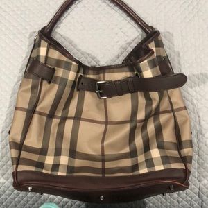 Large Burberry Shoulder Bag